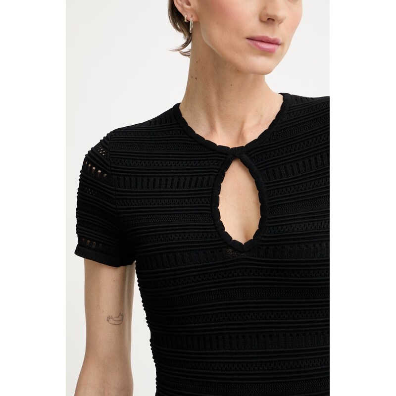 Marciano by Guess svetrové šaty prolamované CAROL