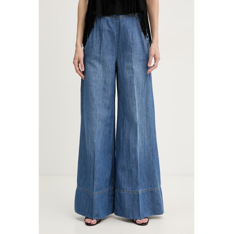 Pinko wide leg džíny dámské 115248686