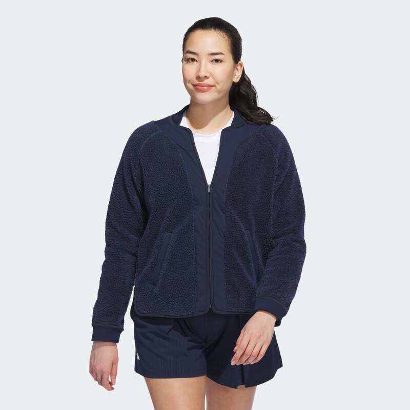 Adidas Oblíbená flísová bunda