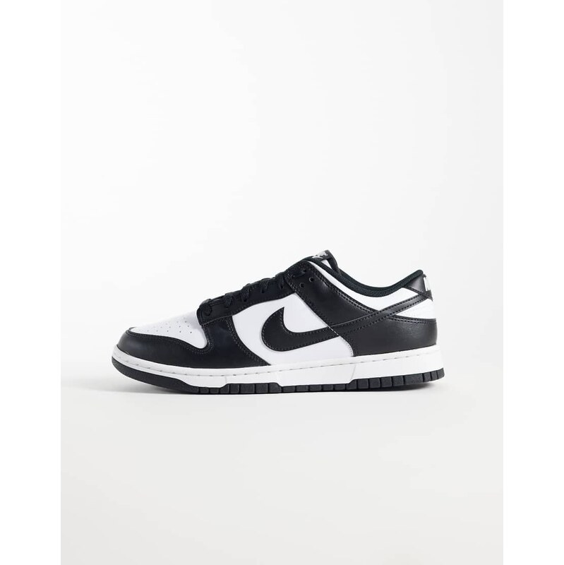 Nike Dunk low retro trainer in black and white