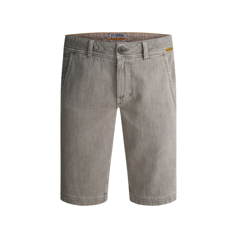 CAMP DAVID Chino kraťasy s vintage efektem