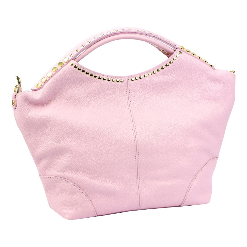 Kožená kabelka Camilla růžová KZ2261467