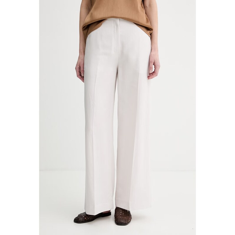 Calvin Klein kalhoty dámské s lyocellem