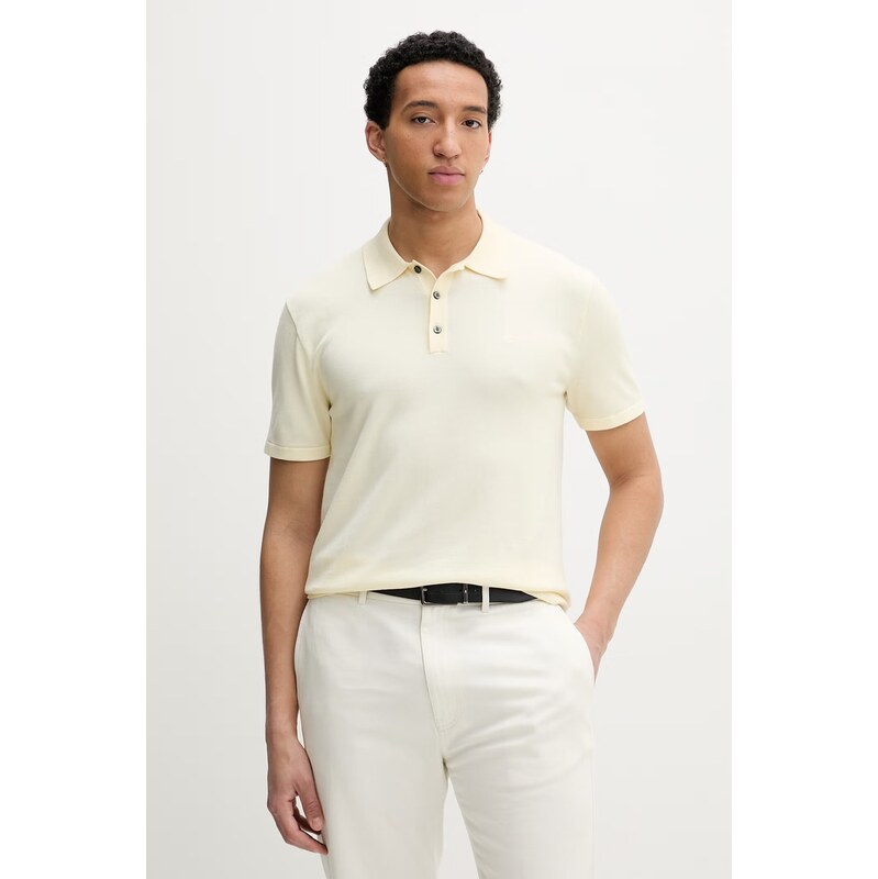 Calvin Klein svetrové polo pánské bavlněné