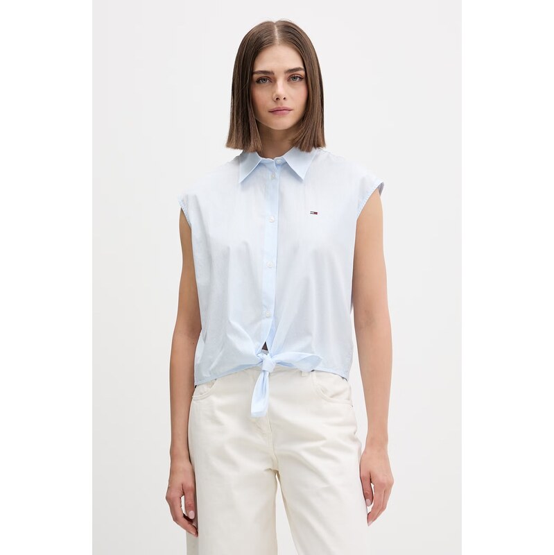 Tommy Jeans košile dámská bavlněná