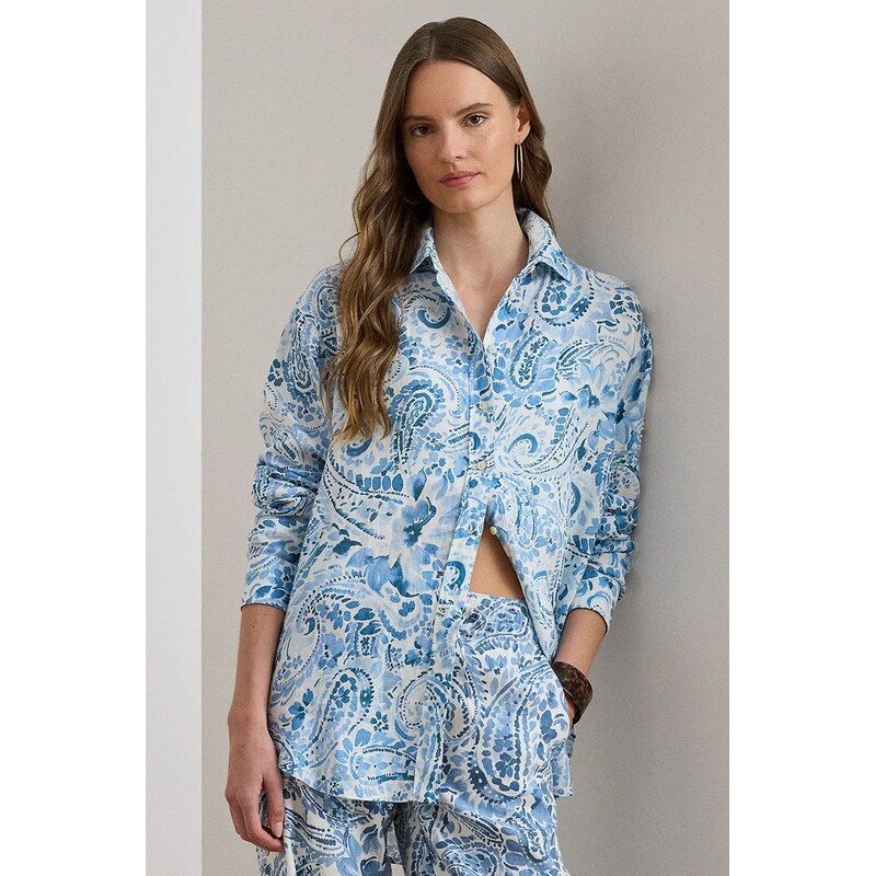 Lauren Ralph Lauren košile dámská lněná