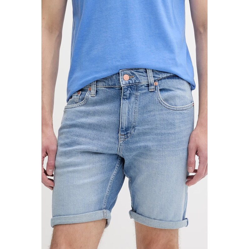 Tommy Jeans šortky pánské džínové