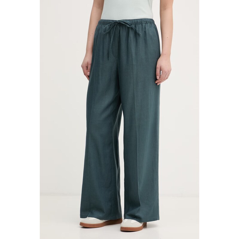 Calvin Klein Jeans kalhoty dámské se lnem