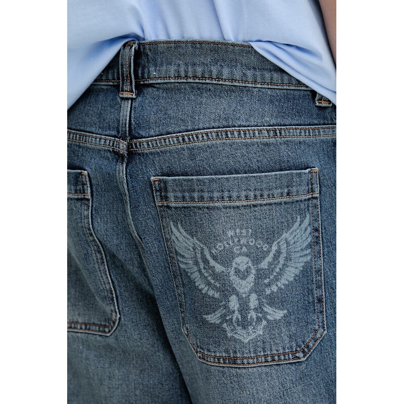 Hollister Co. relaxed fit džíny pánské