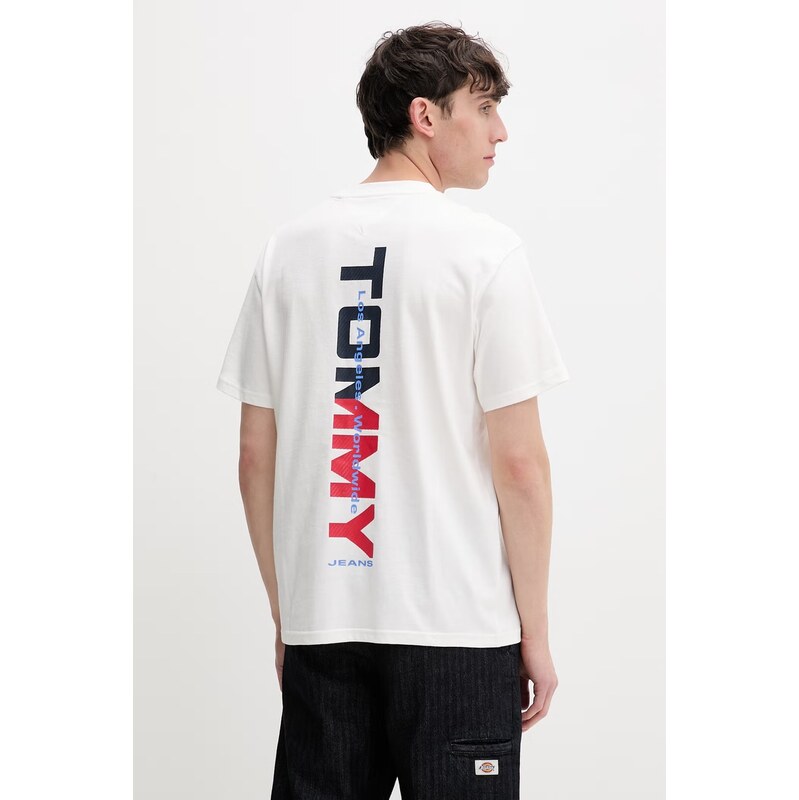 Tommy Jeans tričko pánské bavlněné