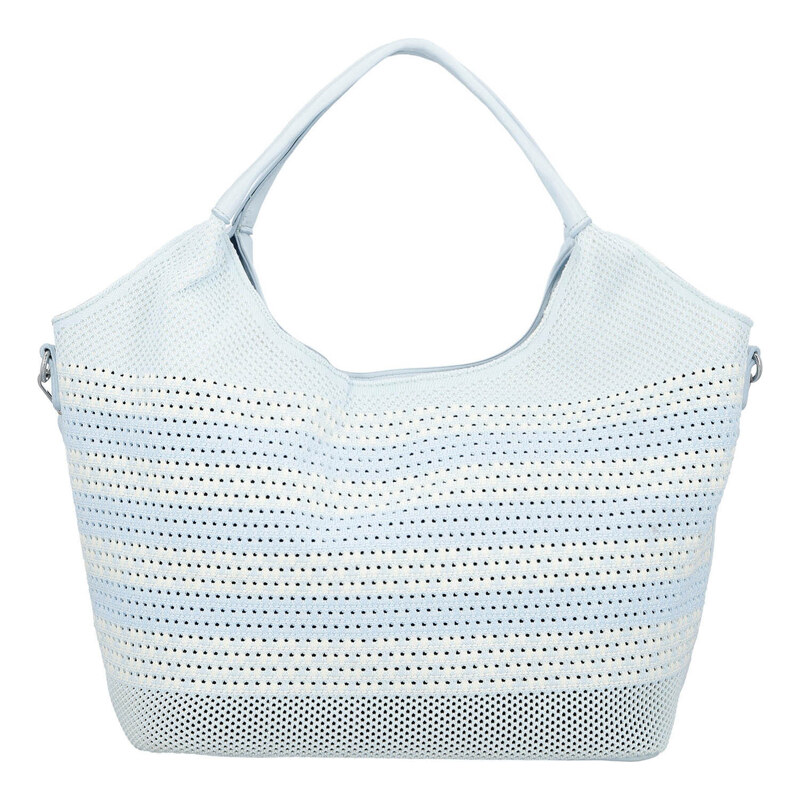 Turbo bags Elegantní dámská kabelka do ruky Carlita, světle modrá 115205724