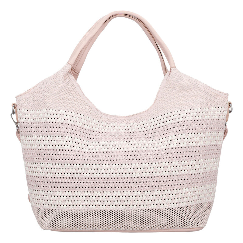Turbo bags Elegantní dámská kabelka do ruky Carlita, růžová 115205723