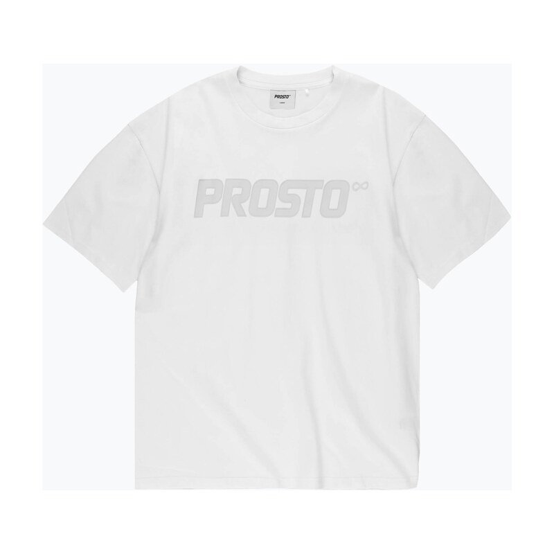 Pánské tričko na lezení PROSTO Big Logo white