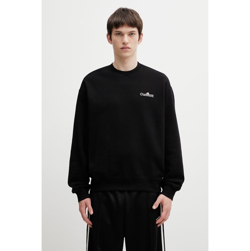 Carhartt WIP WIP Label Sweat mikina bavlněná pánská