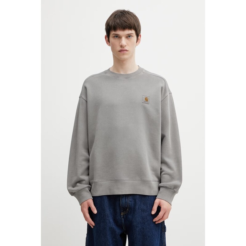 Carhartt WIP Nelson Sweat mikina bavlněná pánská