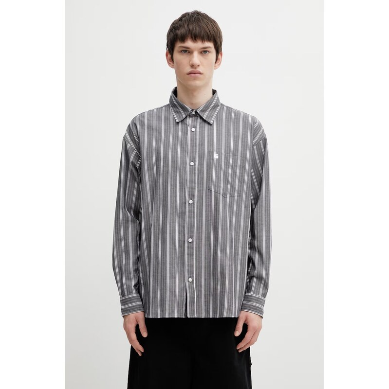 Carhartt WIP L/S Beale Shirt košile bavlněná pánská