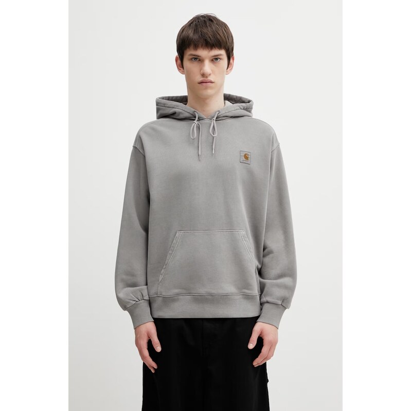 Carhartt WIP Hooded Nelson Sweat mikina s kapucí bavlněná pánská