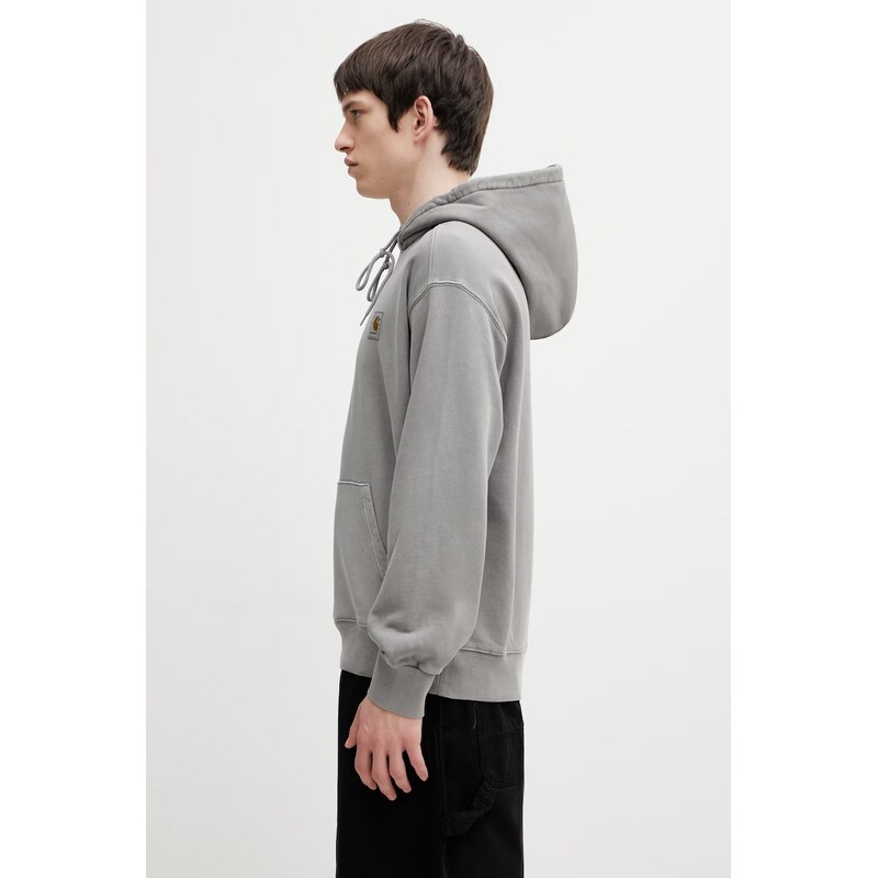 Carhartt WIP Hooded Nelson Sweat mikina s kapucí bavlněná pánská