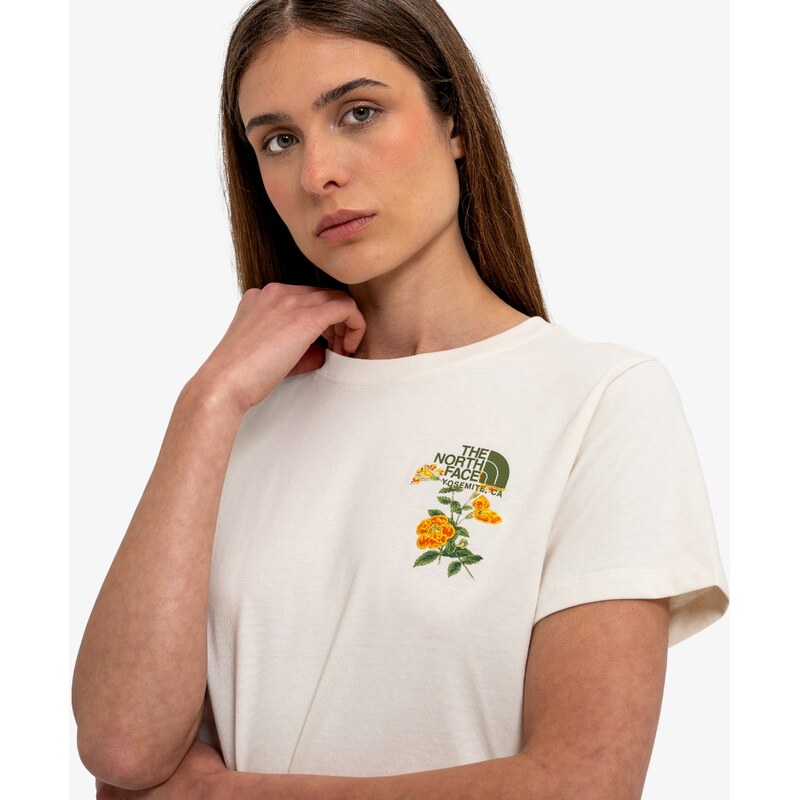 The North Face FLORA EMBRO REGULAR SHORT SLEEVE TEE-G XS