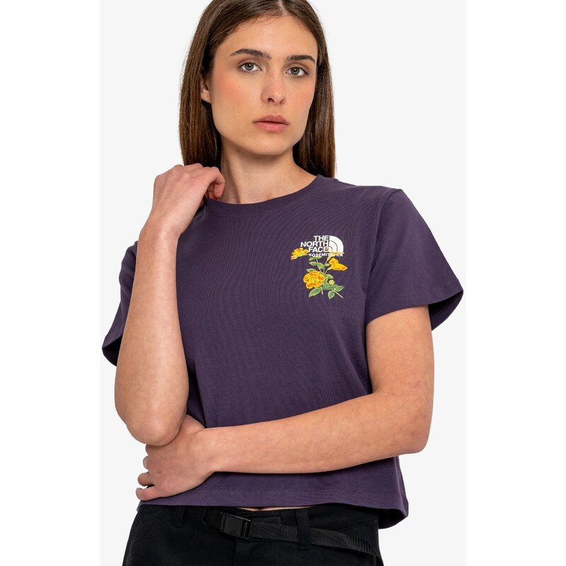 The North Face FLORA EMBRO REGULAR SHORT SLEEVE TEE-G XS
