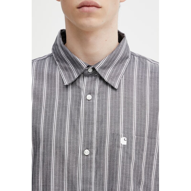 Carhartt WIP L/S Beale Shirt košile bavlněná pánská