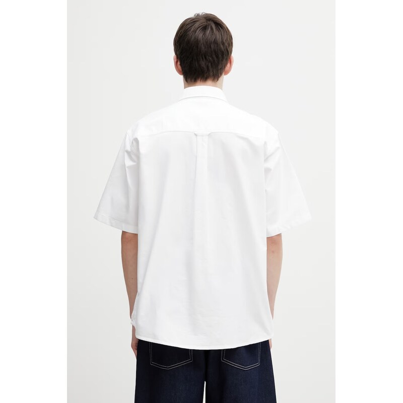 Carhartt WIP S/S Braxton Shirt košile bavlněná pánská