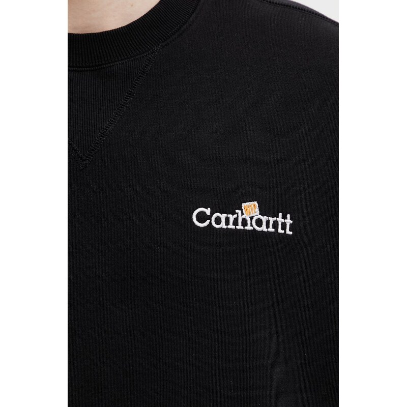Carhartt WIP WIP Label Sweat mikina bavlněná pánská