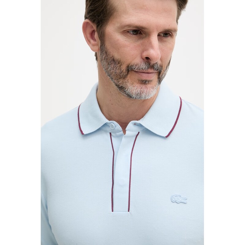 Lacoste polo pánské bavlněné s elastanem