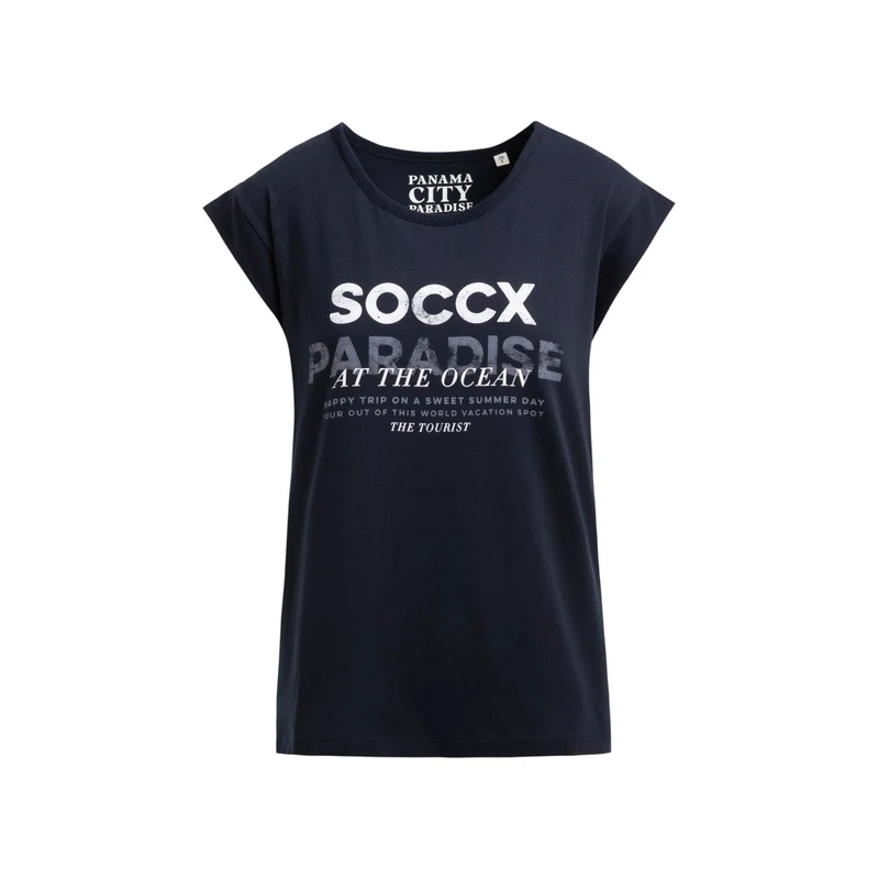 SOCCX Tričko bez rukavů s potiskem loga 115204667