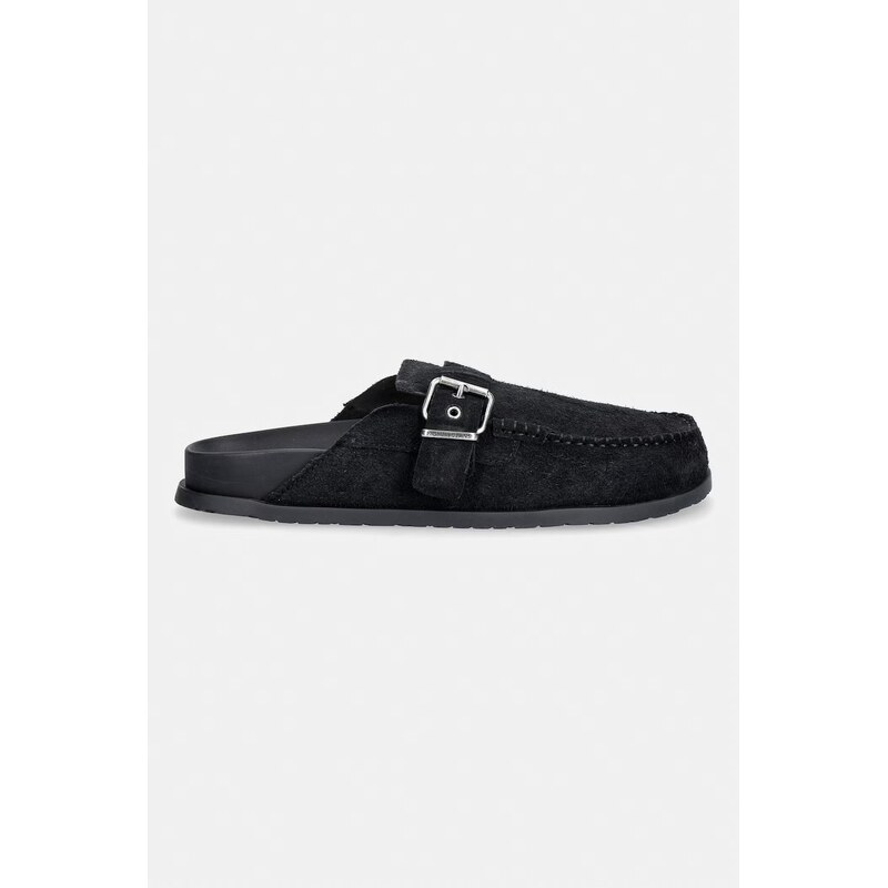 Tommy Jeans pantofle pánské semišové BIND MULE WASHED SUEDE