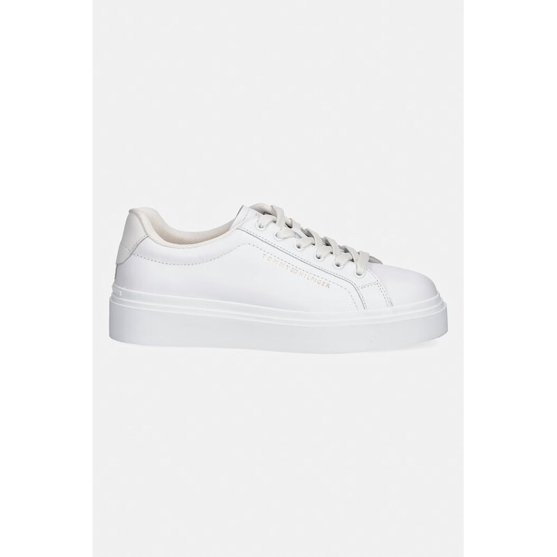 Tommy Hilfiger TH CHIC CUPSOLE PLATFORM sneakers boty dámské kožené