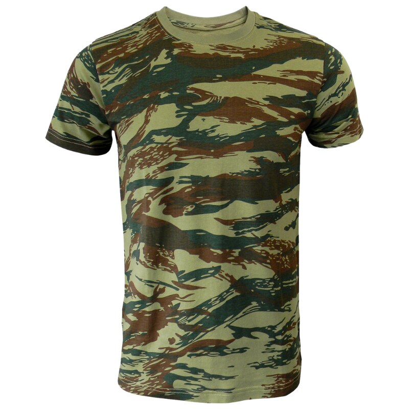 DĚTSKÉ MASKÁČOVÉ TRIČKO khaki Lambeste 72559324