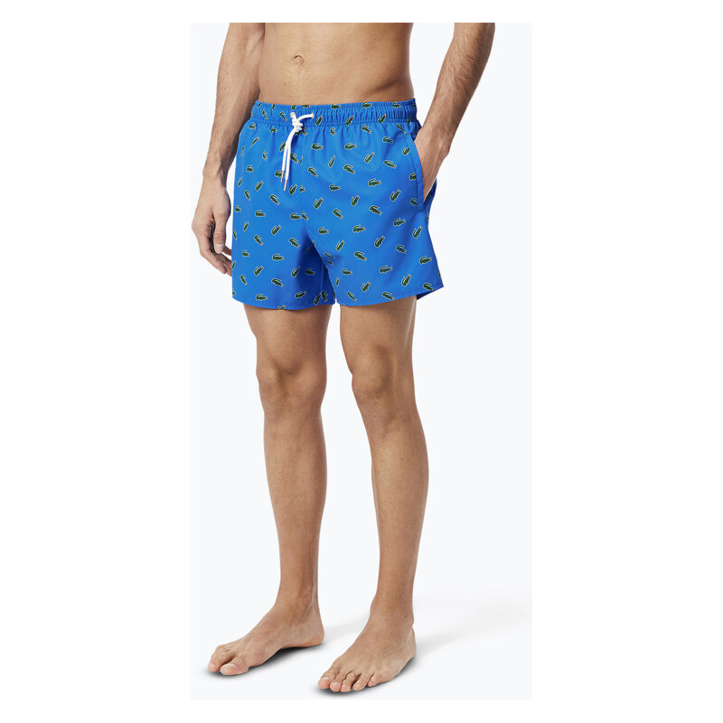Pánské plavecké šortky Lacoste MH7188 gypsy blue/multico