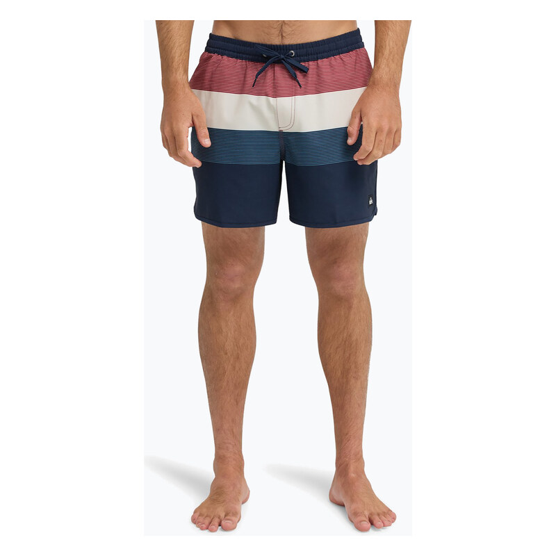 Pánské koupací šortky Quiksilver Stretch Scallop Volley 16 dark