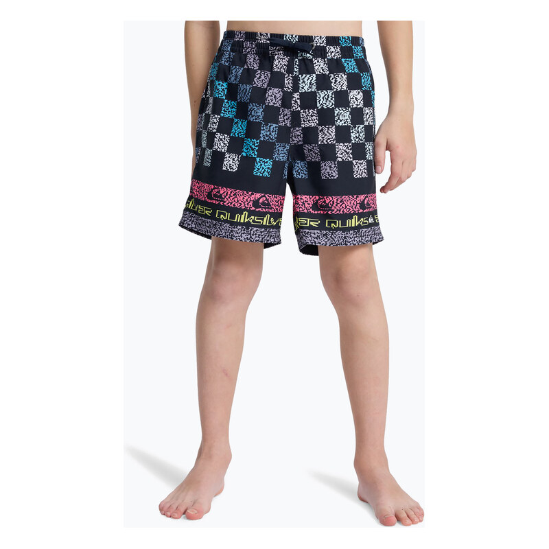 Dětské koupací šortky Quiksilver Everyday Printed Volley 14 dark