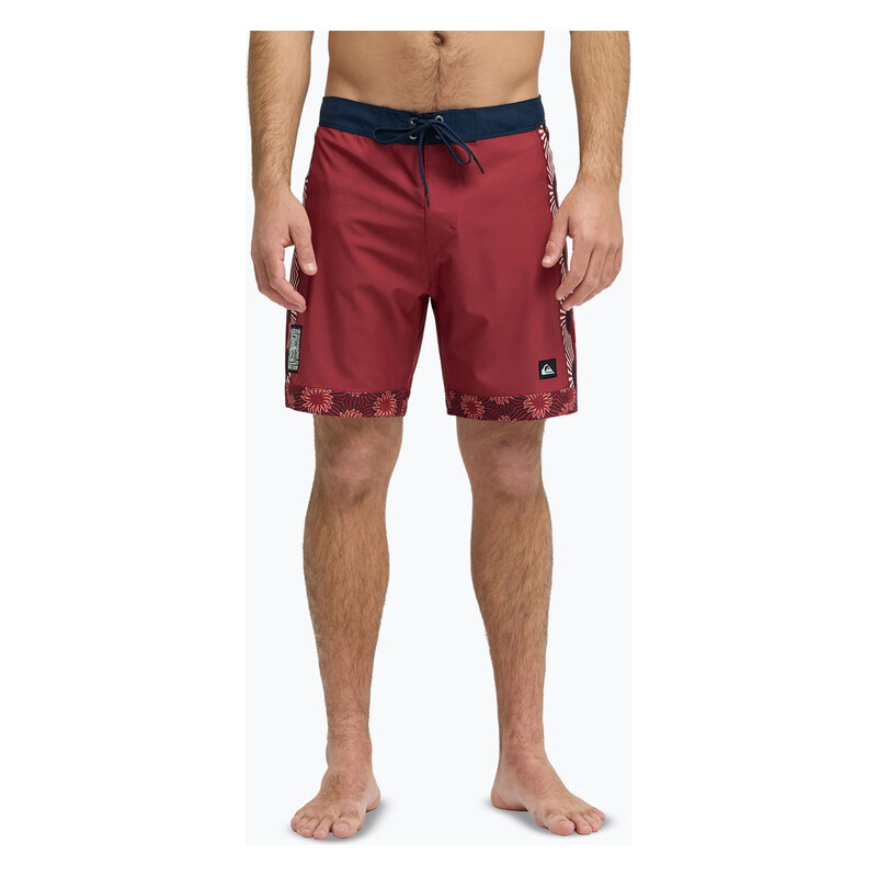 Pánské koupací šortky Quiksilver Surfsilk Nomad 18 burnt russet