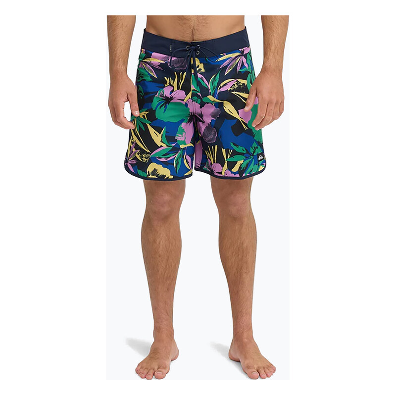 Pánské koupací šortky Quiksilver Surfsilk Scallop 18 dark navy