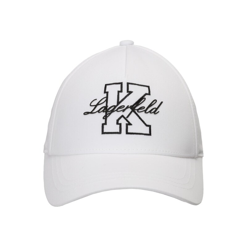 Karl Lagerfeld Kšiltovka černá / offwhite