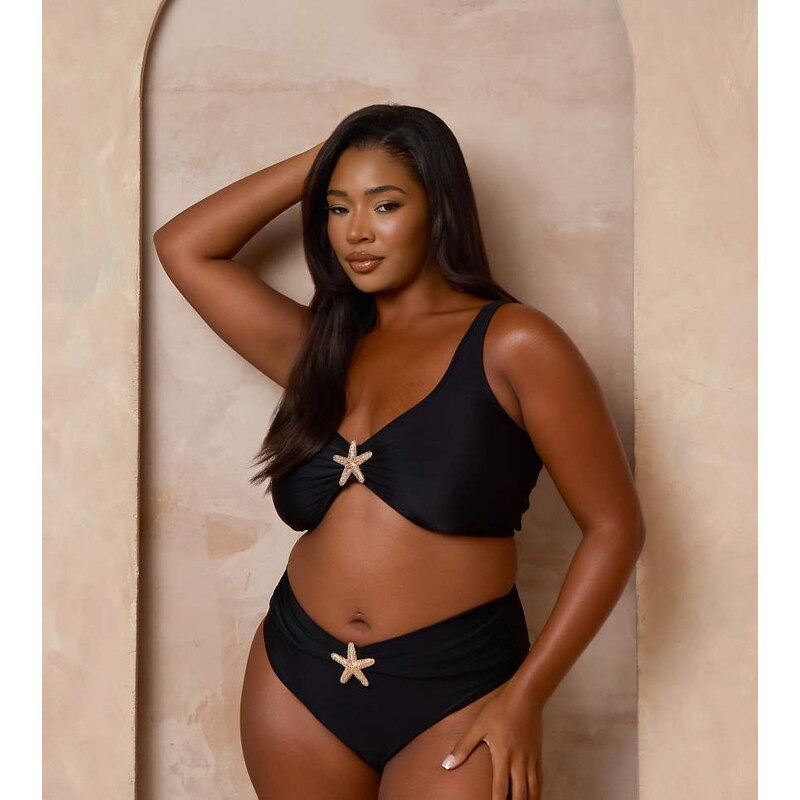 Moda Minx Curve X Alessa Tyrrell-Charles starfish bralet bikini