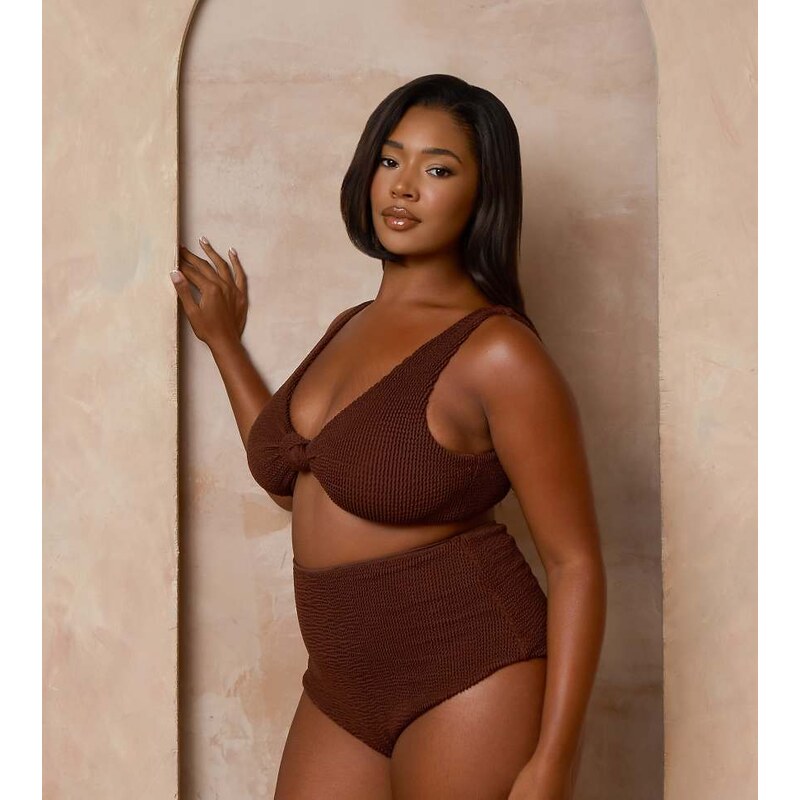 Moda Minx Curve X Alessa Tyrrell-Charles scrunch high waist