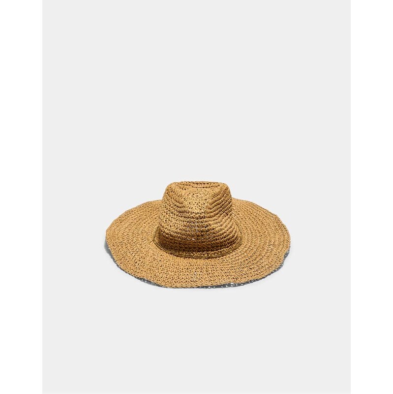 Stradivarius Raffia hat in beige-Neutral 115217910