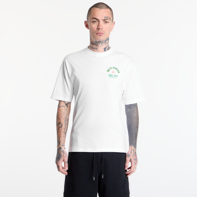 Tričko Jordan Mens Graphic T-Shirt White/ Infrared 23 M