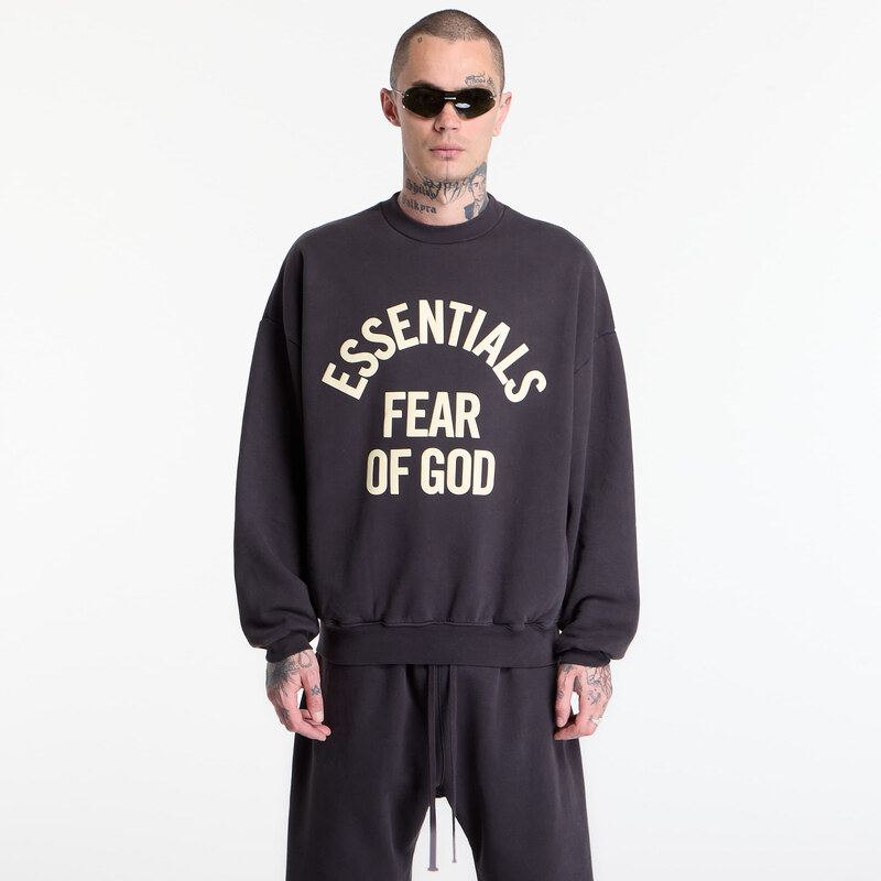Svetr Fear of God Essentials Campus 90S Crewneck Sweater Faded