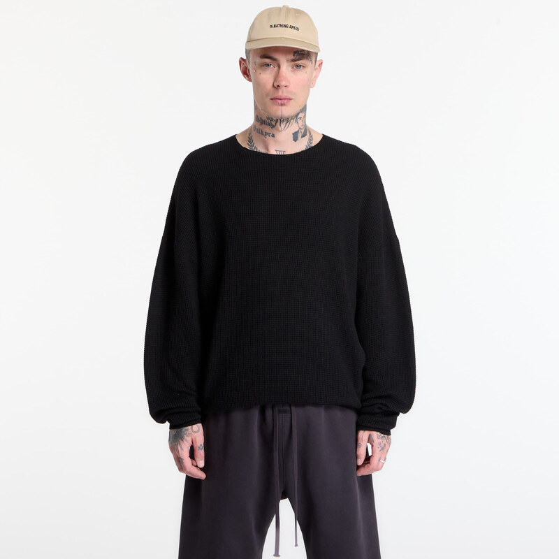 Mikina Fear of God Essentials Signature Waffle 90S Crewneck
