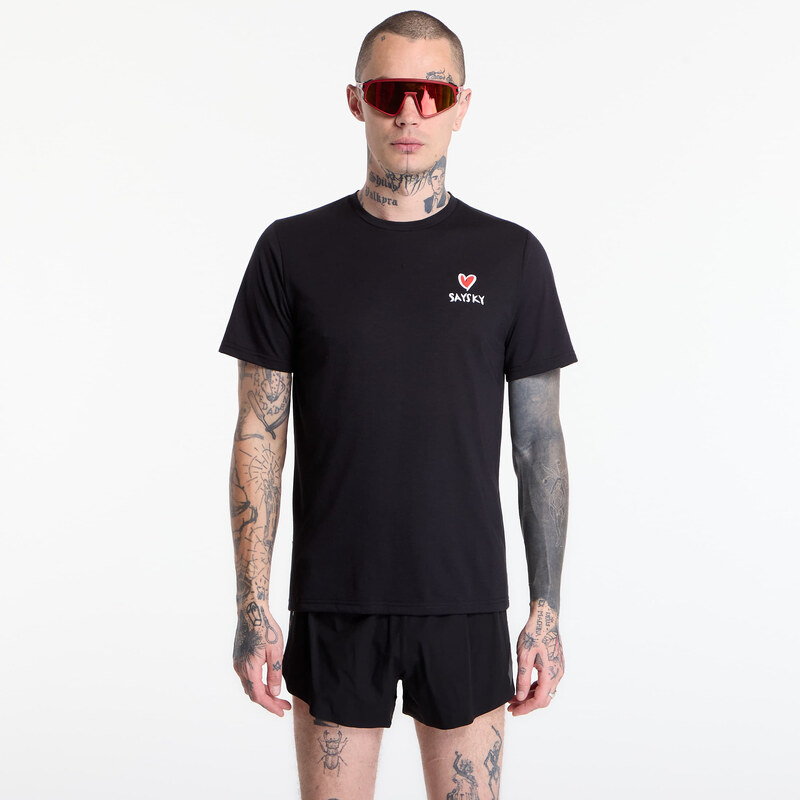 Tričko SAYSKY Statement Motion T-shirt Black S