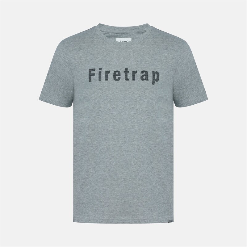 Tričko Firetrap Grey Marl 4084597