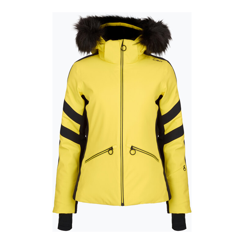 Dámská lyžařská bunda CMP 35W0246 with zip, hood and faux fur