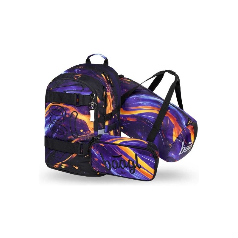 BAAGL 3 SET SKATE VIBE Školní set