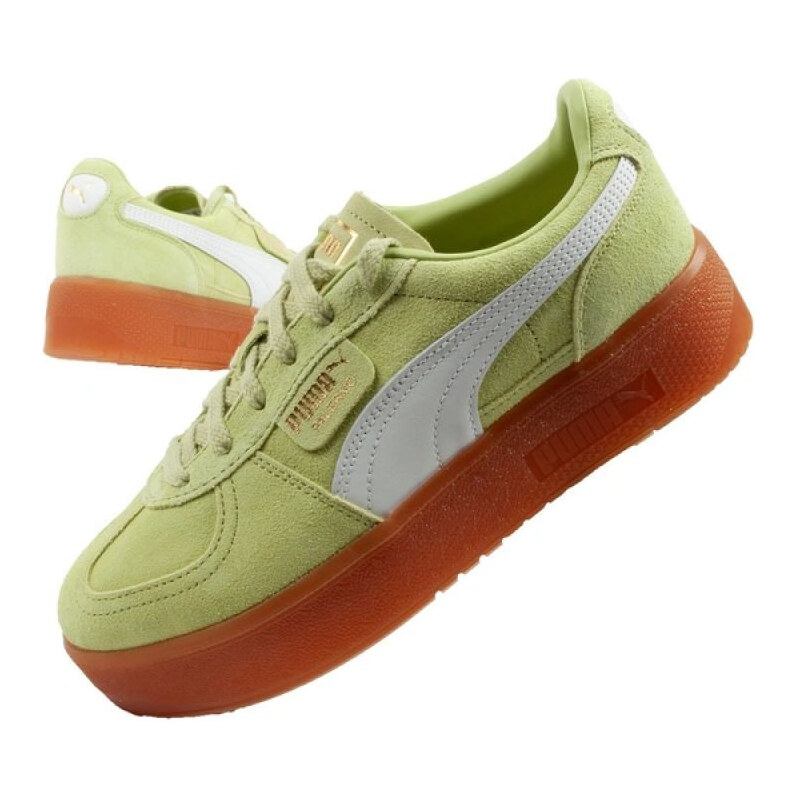 Puma dámské sportovní tenisky Palermo platform fashion green