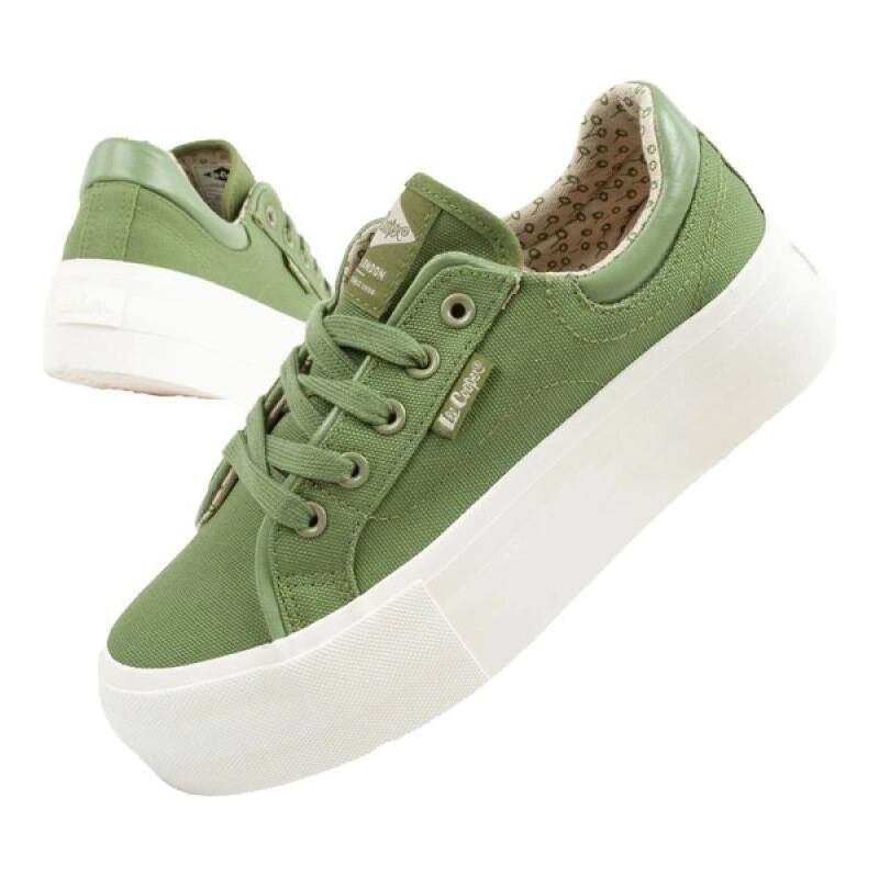 Dámské boty W LCW-25-31-3449L zelené - Lee Cooper 115220032